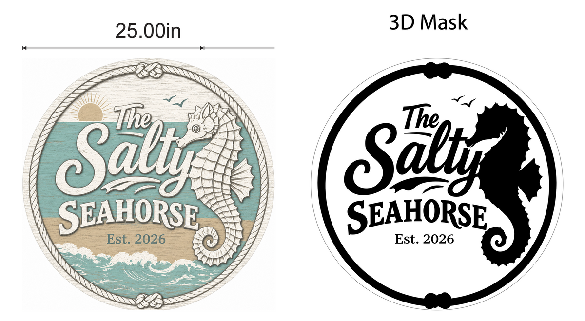 Size increase price difference (Nick) – Crafted 3D Signs