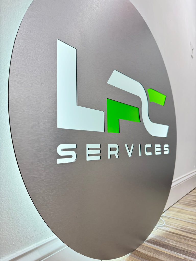 LPC services - Backlit Custom Sign
