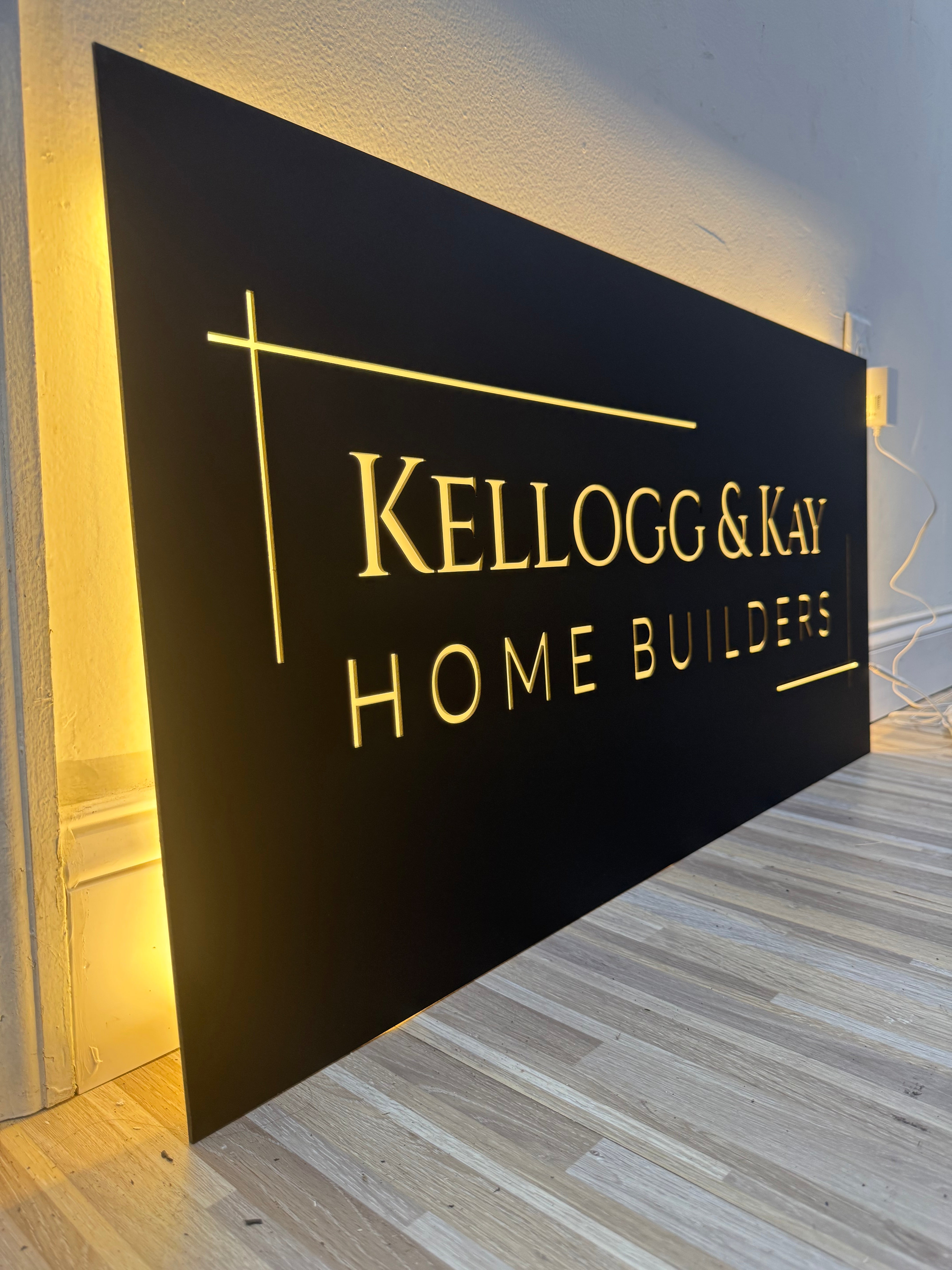 Back Light Sign Custom LED Backlit Signs That Brighten Your Brand – Crafted 3D Signs