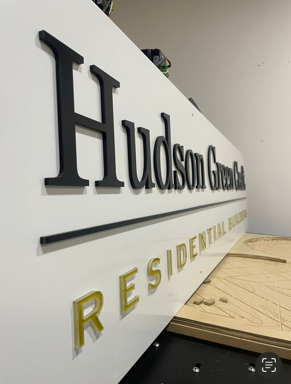Custom Rectangular Exterior Outdoor Logos - Crafted 3D Signs