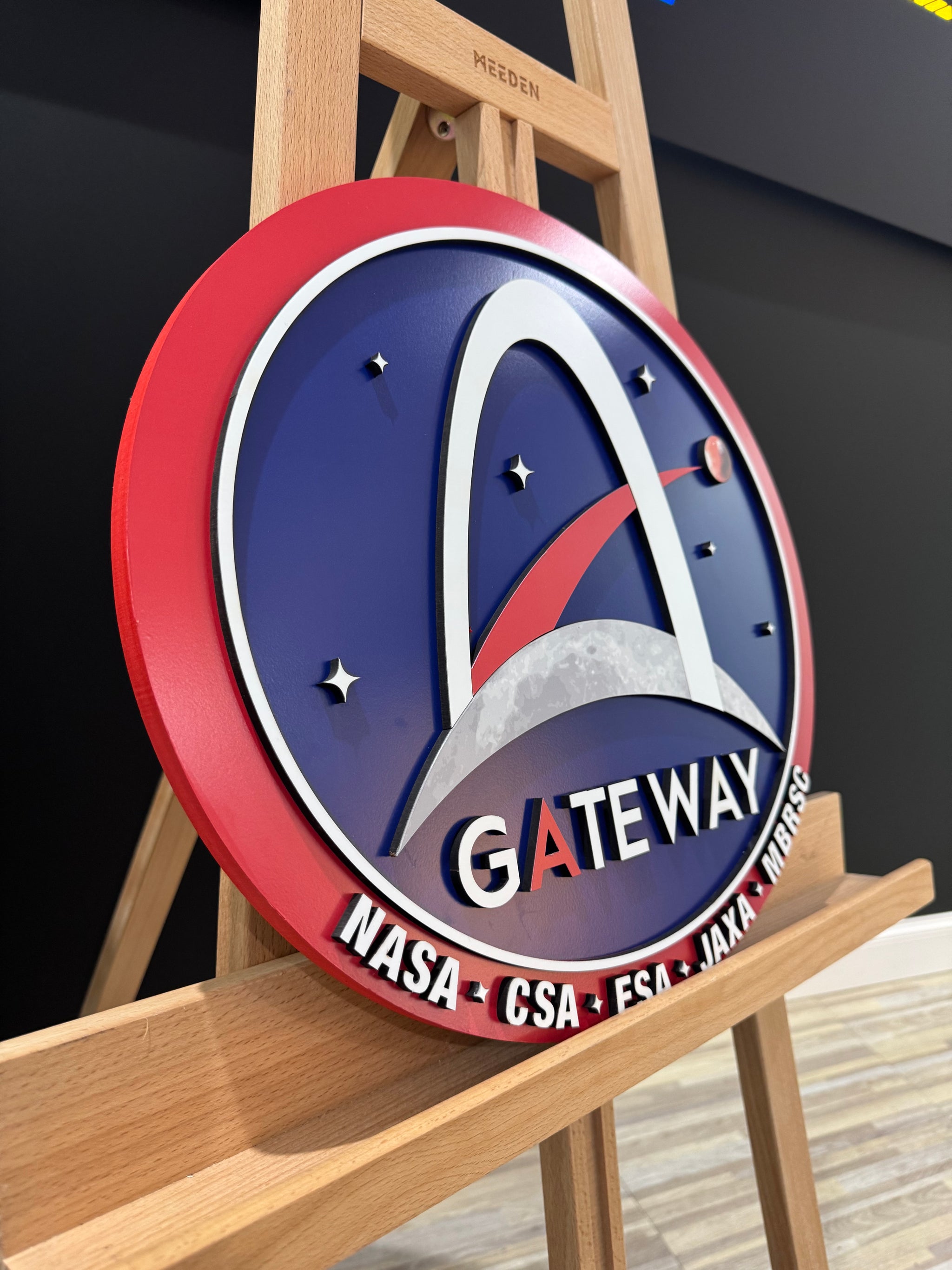 Custom Shape Indoor 3D Logo Sign For Businesses - Crafted 3D Signs
