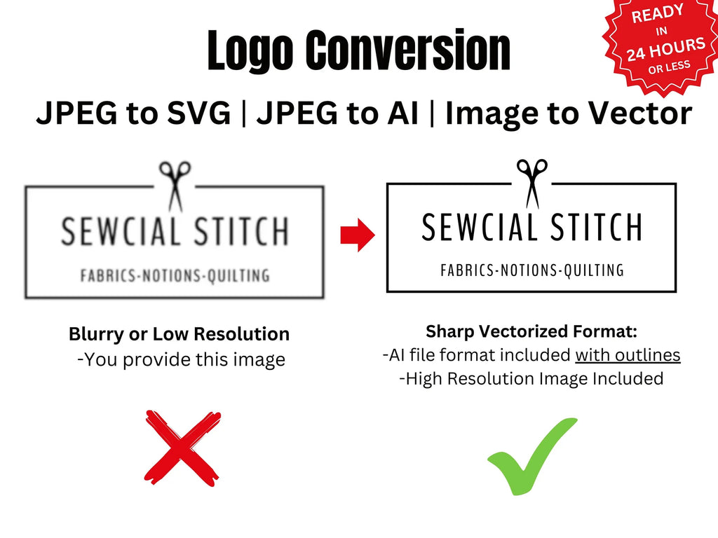 Serialised Logo Logo Vectorization Service for Print-Ready Graphics – Crafted 3D Signs