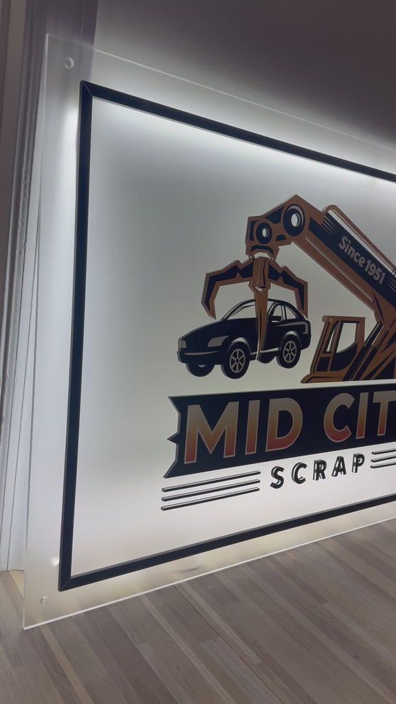 Personalized Custom Rectangular Wood Sign For Business - Custom Sign ...