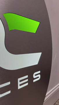 video - Backlit Custom Sign
